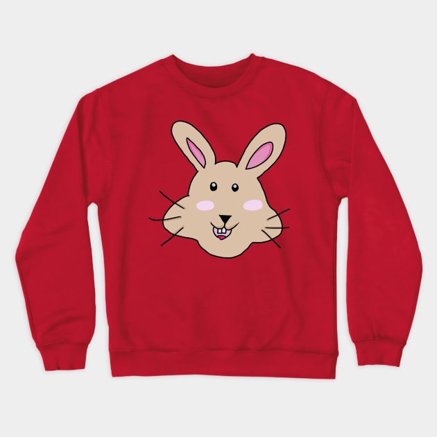 rabbit head Crewneck Sweatshirt by SPpin